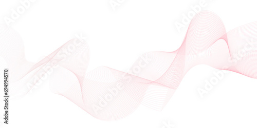 Abstract colorful blue, pink blend wave lines and technology background. Modern colorful flowing wave lines and glowing moving lines. Futuristic technology and sound wave lines background. photo