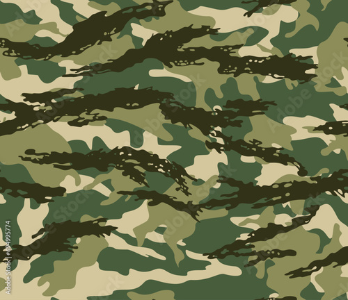 Light camouflage vector trendy seamless pattern, military background, urban design