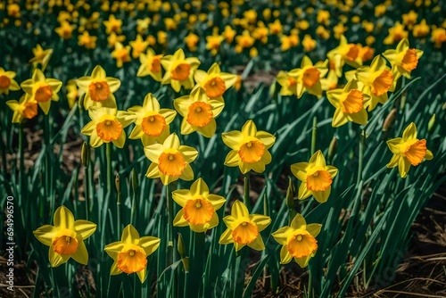 yellow and red tulips