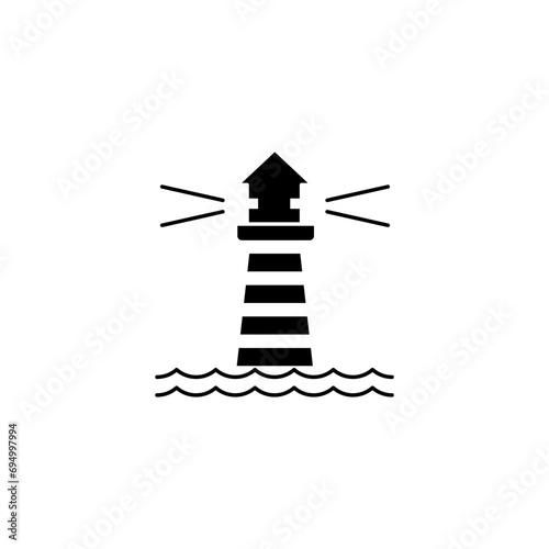 Lighthouse concept line icon. Simple element illustration. Lighthouse concept outline symbol design.