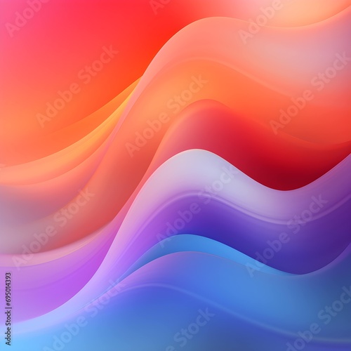Blurred color gradient wallpaper
