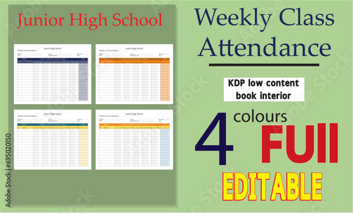 weekly class attendance