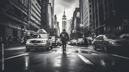 new york city in black and white © Chandler