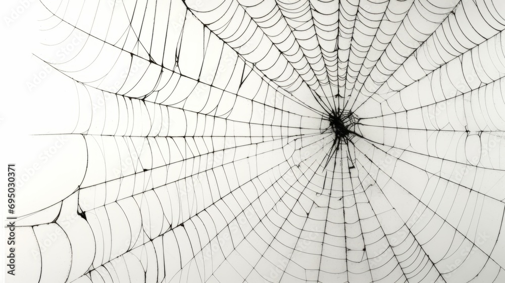 Spider web on a light grey background. Creepy spider webs Spider web on a light grey background. Creepy spider webs