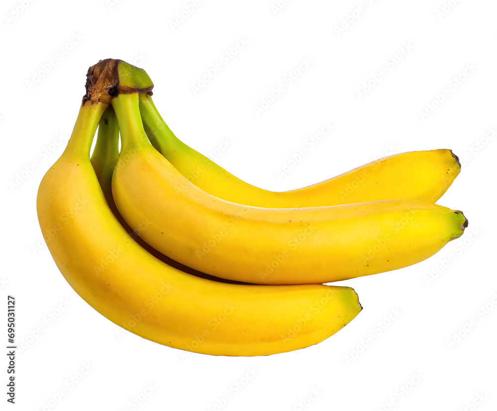 bananas isolated on transparent Background bananas isolated on transparent Background