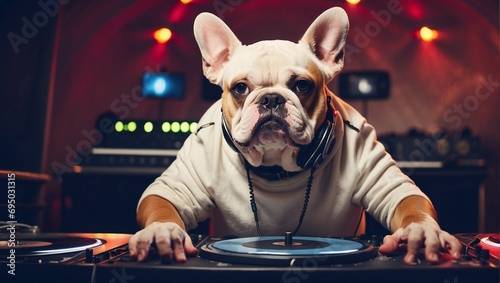 Bulldog francese deejay photo