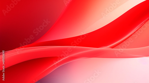 Close-Up of Vibrant Red and White Background © MYDAYcontent