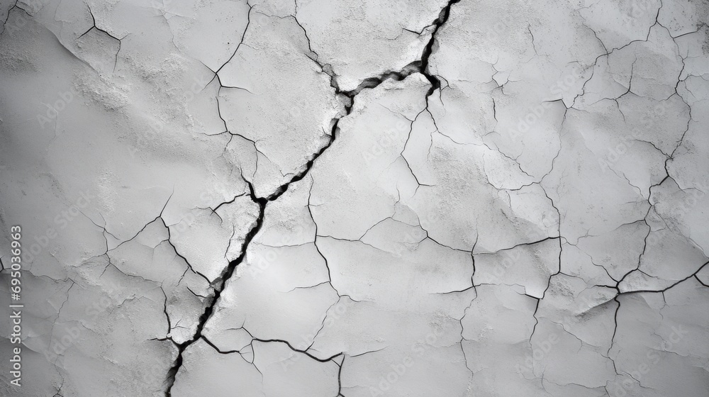 Cracks on a concrete wall. Grunge wall of an old building Cracks on a concrete wall. Grunge wall of an old building