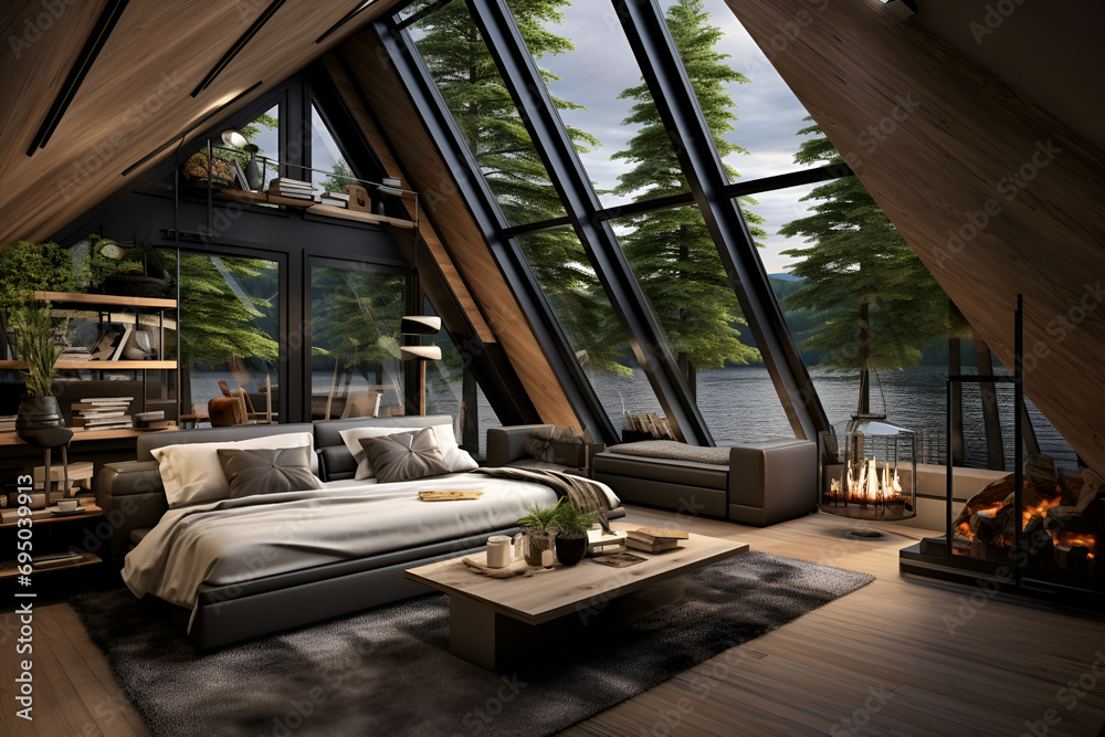 The interior of a country house, picturesque, real moments for relaxation, a rustic style of connecting with nature is on trend. The interior of a country house, picturesque, real moments for relaxation, a rustic style of connecting with nature is on trend.