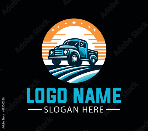 logo de auto antiguo
