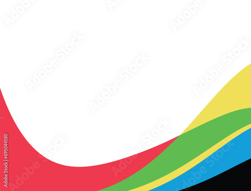 Abstract multicolored background. Vector graphics for design. Waves, texture.