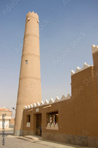 View of a street of a town of Shaqra, Saudi Arabia