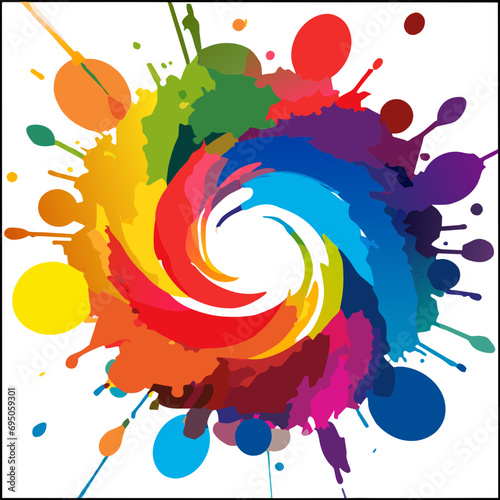 abstract colorful background	