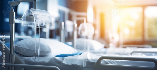 Blurred hospital interior   abstract medical background concept for design and advertising