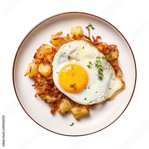 Delicious Plate of Fried Eg...