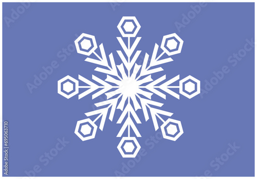 A winter Snowflake (ID: 695063710)