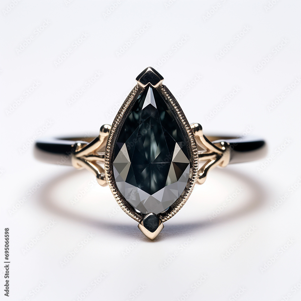 Anillo Diamante Negro HD Anillo Diamante Negro HD