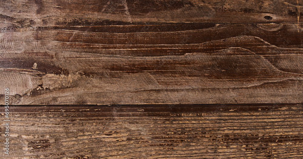 Fototapeta premium Natural wooden background close up