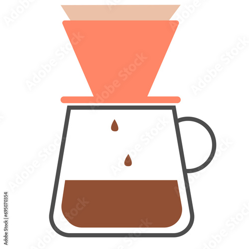 making coffee drip