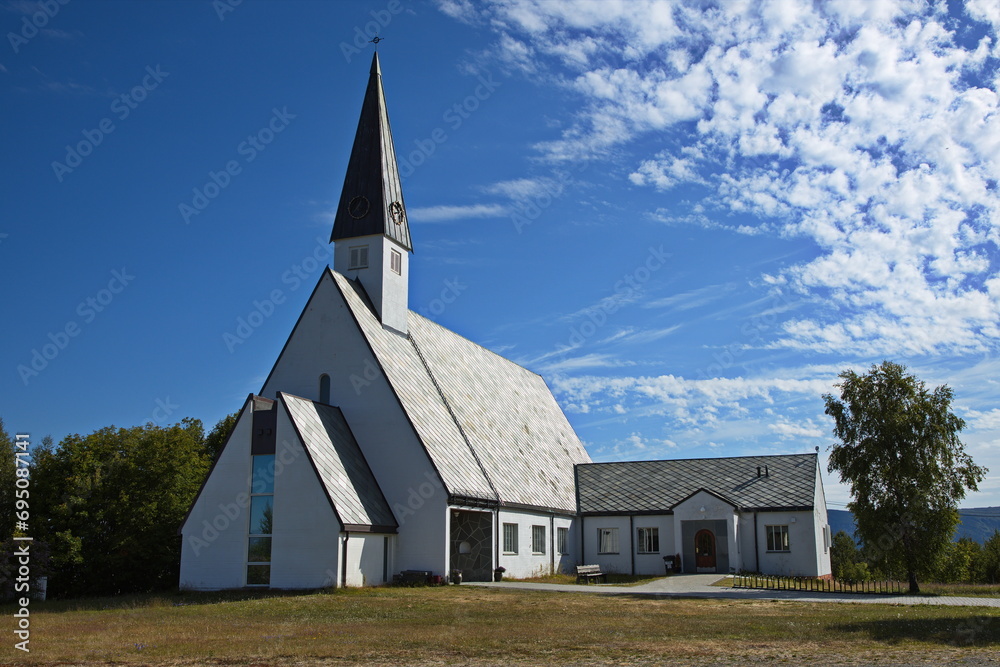 Elvebakken church in Alta in Troms og Finnmark county, Norway, Europe
Elvebakken church in Alta in Troms og Finnmark county, Norway, Europe