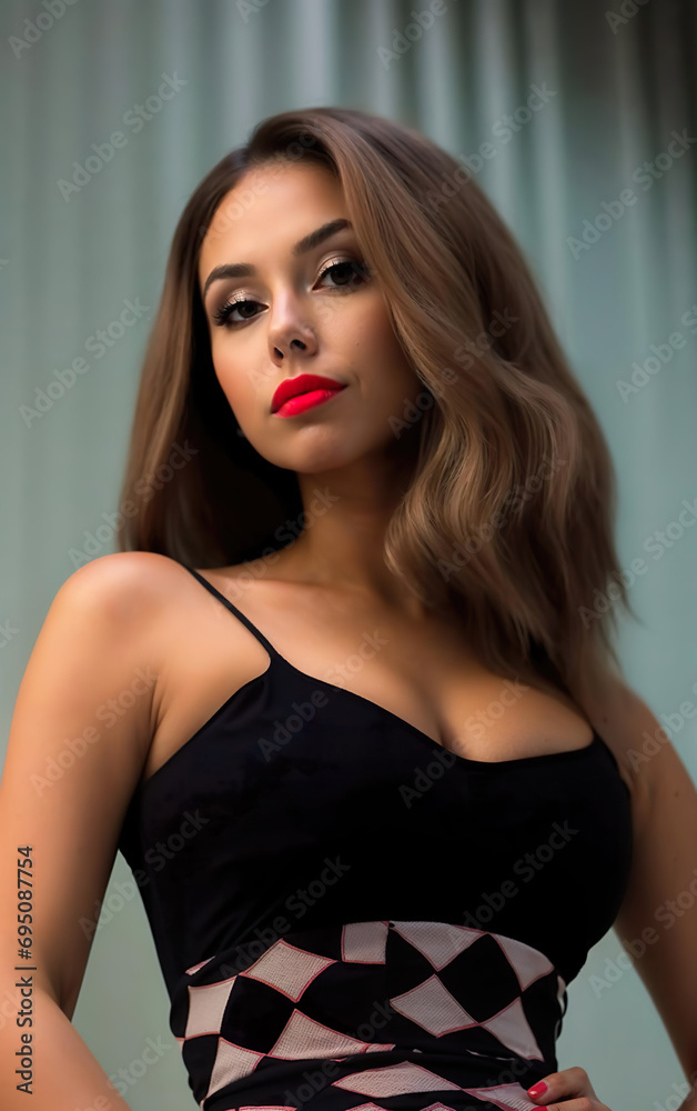 Hyper Realistic Generative AI model virtual woman influencer Hyper Realistic Generative AI model virtual woman influencer
