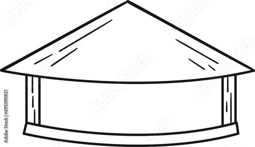 Birdhouse Feeder Outline