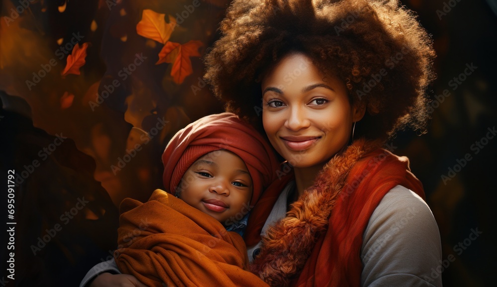 a woman is holding her newborn baby while smiling a woman is holding her newborn baby while smiling