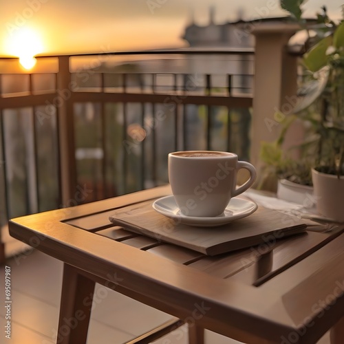cup of coffee in Paris 