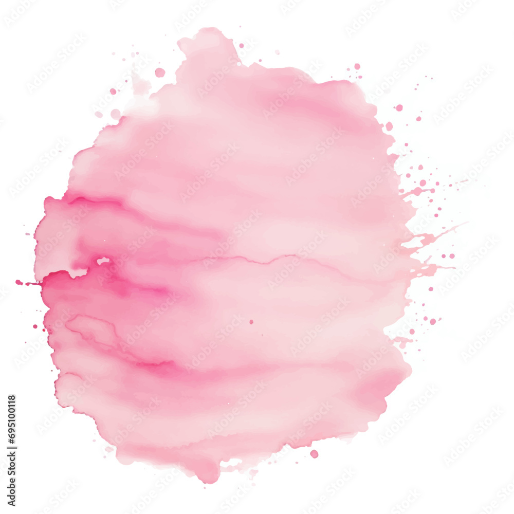 Pink watercolor background, abstract watercolor background with watercolor splashes, abstract background with blots