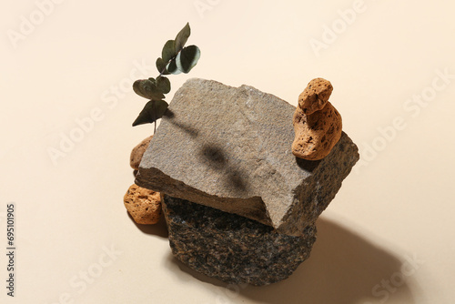 Natural stone product displ...