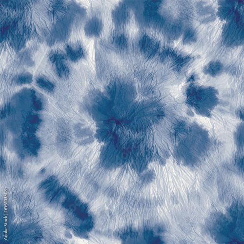 Round Tie Dye Paint. Navy Grunge Repeat. Seamless Pastel Pattern. Grunge Print. Tie Dye Print Swirl. Vector Old Background. Spiral Traditional Tie Dye. Blue Shibori Circle. Blue Swirl Watercolor.
