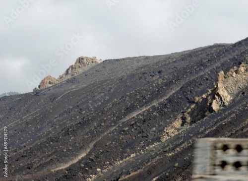 Vulkanlandschaft auf La Palma