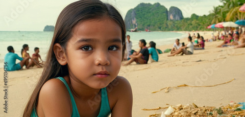 young child girl toddler ki...