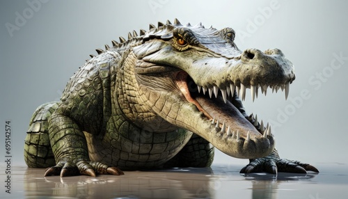 A Crocodile animal © Mahenz