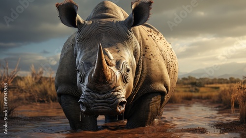 A Rhinoceros animal