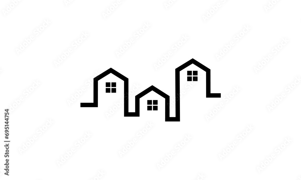 house icon set