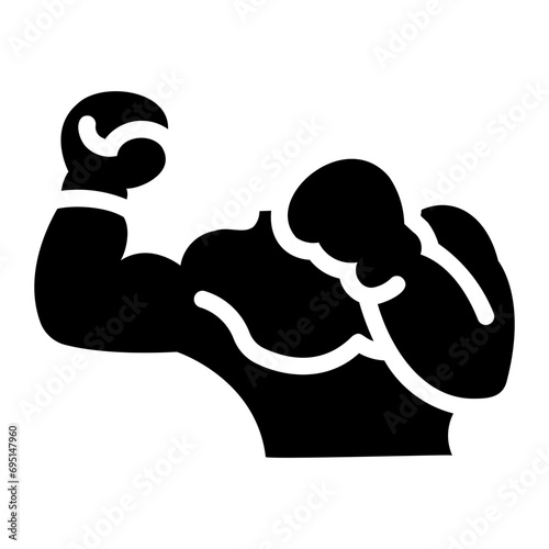 boxer Solid icon