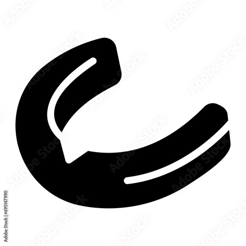 gum shield Solid icon
