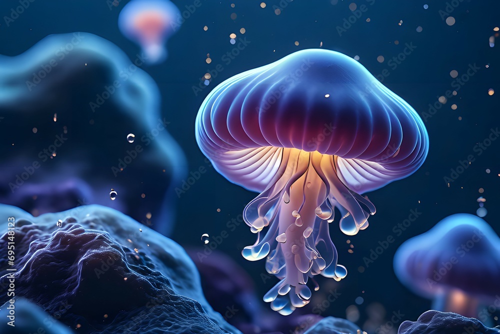 AI makes stunning close-up shots of small animals in the forest AI makes stunning close-up shots of small animals in the forest