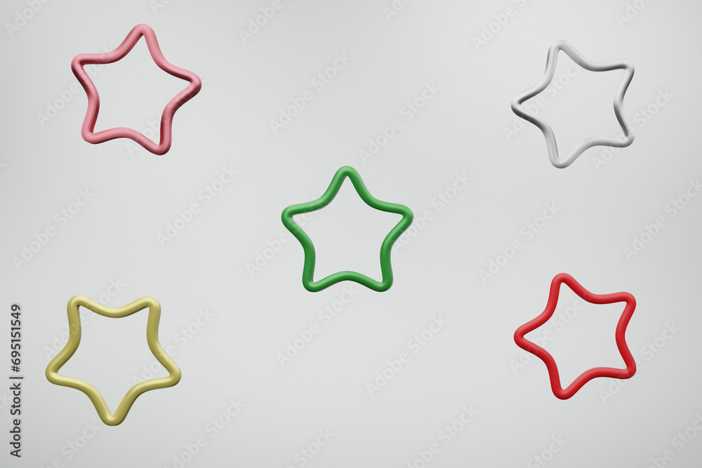 christmas stars set
