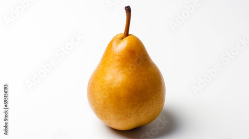 pear on white background HD 8K wallpaper Stock Photographic Image 
