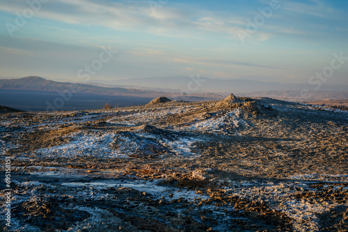 chachuna and vashlovani protected areas, amazing desert in Georgia, kakheti region photo