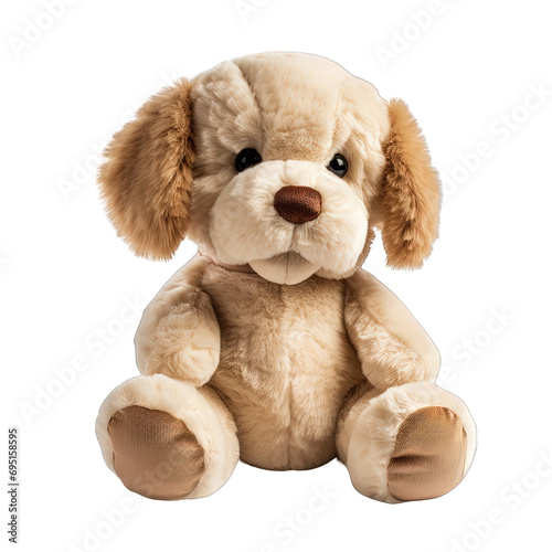 poodle doll isolated on white