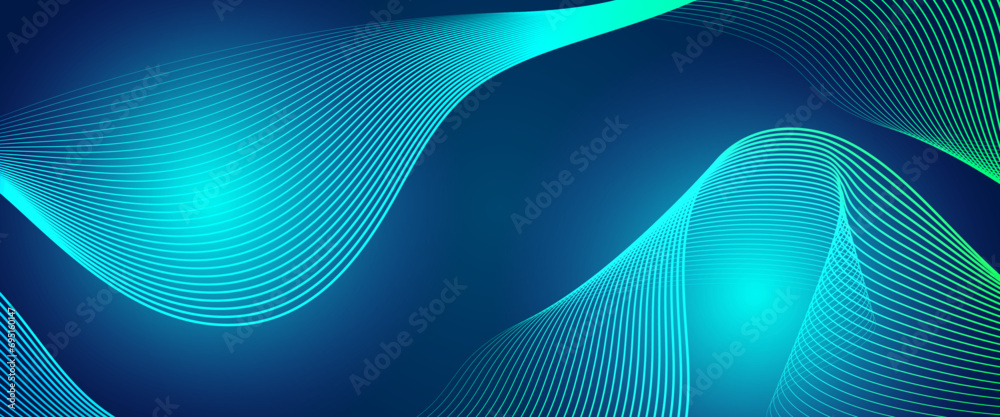 Technology background. Futuristic abstract background with glowing wave. Shiny moving lines design element. Modern red blue gradient flowing wave lines. Future technology concept for cover, header Technology background. Futuristic abstract background with glowing wave. Shiny moving lines design element. Modern red blue gradient flowing wave lines. Future technology concept for cover, header