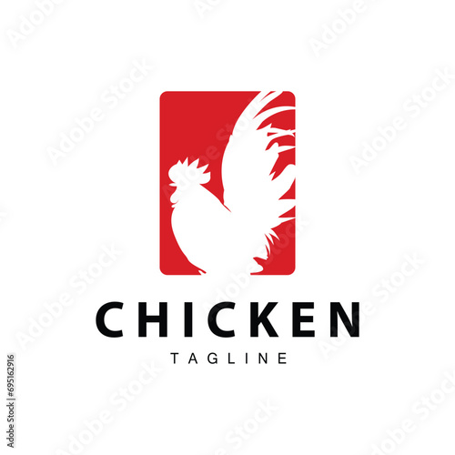 Chicken logo farm animal livestock chicken farm design fried chicken restaurant