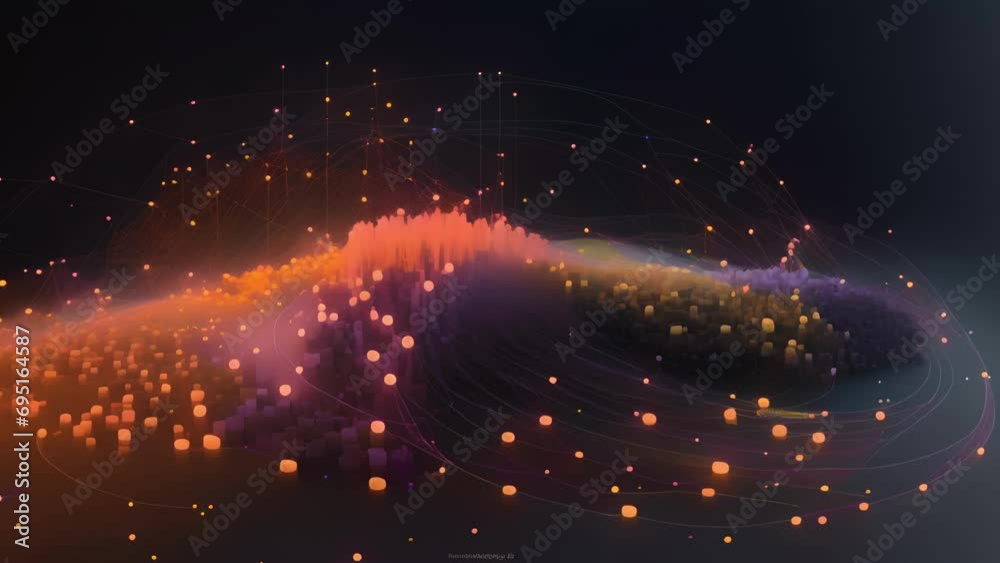 A dynamic visualization that displays a realtime breakdown of the ...