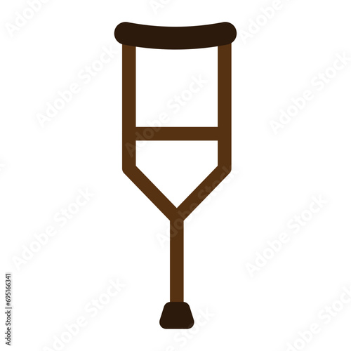 crutches icon 