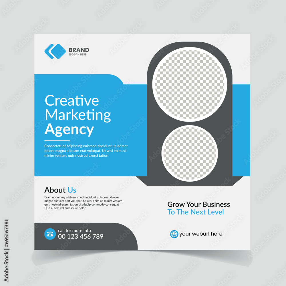 Creative Marketing Agency Social Media Post Design Creative Marketing Agency Social Media Post Design