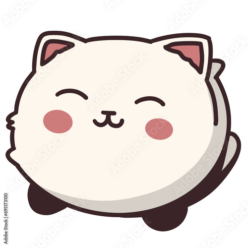 Cat Animals Cute Cartoon Illustration