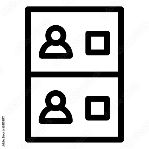 ballot icon 